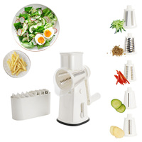 Draagbare Roterende Kaasrasp Multifunctionele Drum Shredder Handvat Voor Fruitgroenten Tuimelende Doos Shredder