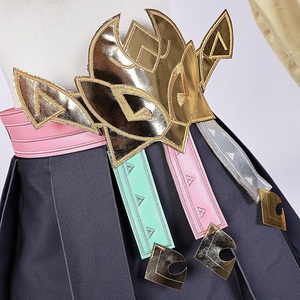 Disfraces de Cosplay de Varesa de <span class=keywords><strong>Genshin</strong></span> Impact al por Mayor, Disfraz de Halloween para Juegos de Rol, Peluca, Uniforme, Tela, Trajes Completos de Anime Unisex - Product Image 3