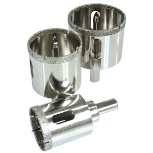 Fuxin Hole Saw Set Carbide-Tipped For Glass Stone Marble Drilling Metric Size - Product Image 1