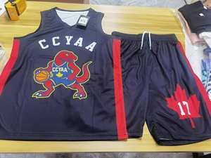 Hot Team logo Nummer Uniform Shirts Jeugd Heren Basketbalshirts Borduurwerk Geprint Basketbaluniform Shirts Heren - Product Image 5