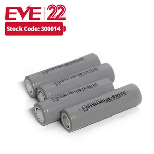 Eve 18650 35V Lithium-Ion Batterij 3500Mah 18650 Cel 2600Mah 3.7V Li-On Batterij Voor Ebike 3500Mah 18650 Lithium Batterij