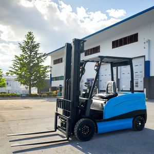 Envío Gratuito, Montacargas de Almacén con Motor de Corriente Alterna de <span class=keywords><strong>4</strong></span> Ruedas, Venta Directa de Fábrica, Montacargas Eléctrico de <span class=keywords><strong>3</strong></span> Toneladas con Manipulación Automática - Product Image 1