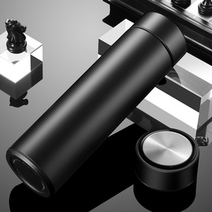 Botella de Agua de Acero Inoxidable Ecológica de 500 ml (16 oz) con Aislamiento Térmico, Diseño de Dibujos Animados, Apta para Agua Hirviendo, con Frases Motivadoras de Gimnasio - Product Image 6