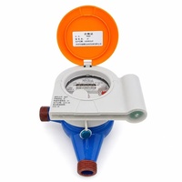 Compteur de débit d'eau froide domestique en fonte DN40 à raccord fileté, OEM ODM, en fonte filetée et acier inoxydable, vente en gros