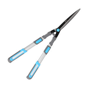 Forbici Telescopiche per Siepi SS001, Lama in Acciaio ad Alto Tenore di Carbonio 45-60 cm, Attrezzo da Giardino Grigio per Taglio Arbusti - Product Image 3