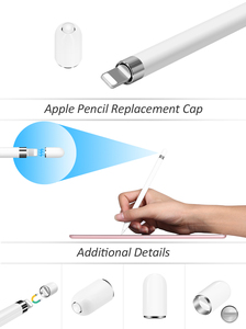 Adaptateur magnétique pour capuchon de stylet <span class=keywords><strong>Apple</strong></span> <span class=keywords><strong>Pencil</strong></span> 1ère génération, accessoires pour stylos, accessoire de remplacement pour stylet - Product Image 6