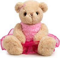 Lucu 21 ''Pink balerina boneka hewan beruang Teddy rok Tutu ulang tahun menari recal hadiah anak perempuan anak-anak Super lembut mewah PP katun