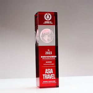 नए डिजाइन स्टार क्रिस्टल ट्रॉफी रंगीन कस्टटॉम स्पोर्ट्स ट्रॉफी पुरस्कार थोक ग्लास ट्रॉफी - Product Image 3