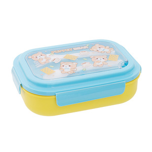 Boîte à lunch pour enfants avec bouteille d'eau, ensemble de contenants alimentaires en plastique pour l'école et la <span class=keywords><strong>maternelle</strong></span>, avec cuillère et fourchette - Product Image 6