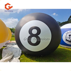 Globo de publicidad inflable de <span class=keywords><strong>billar</strong></span> personalizado con bolas de decoración inflables voladoras de helio - Product Image 5