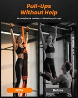 Bandas de entrenamiento ajustables Juego de bandas de resistencia para tirar hacia arriba Bandas de tubo de fitness de alta resistencia Accesorios deportivos de gimnasio para entrenamiento de fuerza
