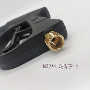 Pistola de lavado de coches de alta presión con conexión rápida, núcleo de válvula de cobre puro de longitud media, unión de 1/4 de pulgada, operación manual - Product Image 2