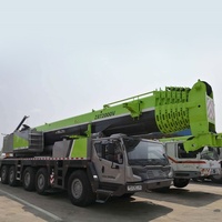 Grue tout-terrain lourde ZAT1100V753 110t, grue mobile multi-directionnelle hors route pour l'installation d'éoliennes