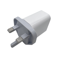 Adaptador de Corriente CA/CC de 5W con Certificación UKCA y CE, Cargador USB Inteligente de 5V 1A para Computadoras Portátiles, Teléfonos Móviles, Relojes, Cámaras, Ignífugo e Inteligente