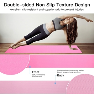 Esterilla de Yoga antideslizante deportes Fitness Mat 4mm de espesor Eva Comfort espuma Yoga <span class=keywords><strong>Matt</strong></span> <span class=keywords><strong>para</strong></span> <span class=keywords><strong>ejercicio</strong></span> Yoga y Pilates gimnasia Mat - Product Image 5