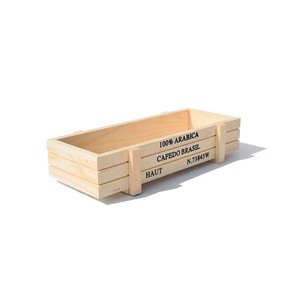 Small wooden <b>succulent</b> planter box for indoor greenery, flowers, and gardening; vintage wooden <b>succulent</b> flower <b>pot</b>, - Product Image 2