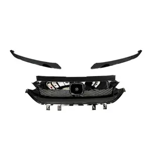 City Type-R Style Auto ABS Material Car Front Bumper Body Parts Grille For HONDA City 2020 2021 2022 2023