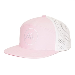 Casquette Snapback Performance en Nylon à 7 Panneaux avec Découpe Laser Personnalisée, Logo Brodé Plat, Corde, Chapeau de Sport de Golf - Product Image 4
