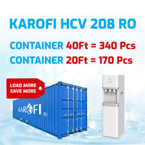 Dispensador de agua eléctrico independiente KAROFI HCV208 con sistema de filtro de 6 núcleos y sistema de purificación RO de 50GDP - Product Image 6