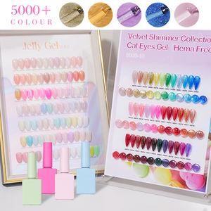 Kostenlose Probe Gummi basis Gel politur Gel einweichen Nagellack Logo Grundfarbe Mantel für Nägel HEMA TPO FREE Nagel gel - Product Image 2