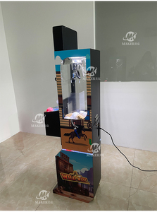 Creatore di divertimento vendita calda 4 premio armadietto per Mini artiglio macchina <span class=keywords><strong>e</strong></span> <span class=keywords><strong>Mega</strong></span> Mini gru macchina con display - Product Image 4