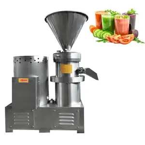 Commercial Automatic Electric Black Sesame Paste Seeds Sauce Almond Colloid Grinder Peanut Butter Grinding Making Machine