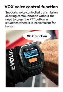 Advanced AI Noise Cancelling Global Security <b>Walkie</b> <b>Talkie</b> Watch 4G 3G 2G POC Multi Network Connectivity Mini Design - Product Image 4