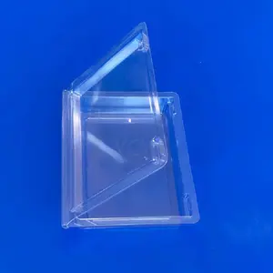 Transparent Cosmetic Pvc Custom Clear Clamshell Thermoformed Plastic Blister