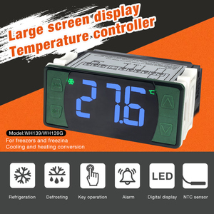 थोक नए आगमन वाटरप्रूफ 512 ई बड़े स्क्रीन तापमान नियंत्रक डिजिटल डिस्प्ले टेम्म्प नियंत्रण 30A थर्मोस्टेट - Product Image 2