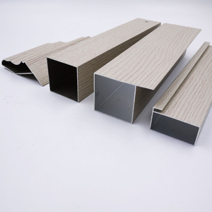 LENWA Foshan fábrica de aluminio perfil de puerta de armario de recubrimiento en polvo anodizado o color de grano de madera - Product Image 5