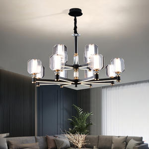 โคมไฟระย้า LED สไตล์นอร์ดิกโมเดิร์นมินิมอลสำหรับห้องนอนและห้องรับประทานอาหาร โคมไฟห้อยเพดานหรูหราสไตล์จีนเคลือบสีใหม่ - Product Image 1