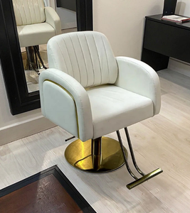 Sillas de Barbería, Sillas de Peluquería con Elevación Hidráulica, Asiento para Corte de Cabello, Silla Profesional de Peluquería, Barbería - Product Image 1