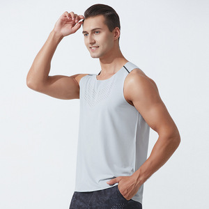 <span class=keywords><strong>Camiseta</strong></span> <span class=keywords><strong>sin</strong></span> Mangas de <span class=keywords><strong>Entrenamiento</strong></span> Deportivo para Hombre, Prenda Atlética para Lucha y Correr, Lista para Sublimación - Product Image 2