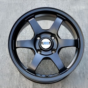 Jantes Flrocky <span class=keywords><strong>CHEN</strong></span> 15 17 18 pouces légères à formage par flux, vente chaude, pour voitures particulières, style RAYS Te37 Deep Dish - Product Image 3