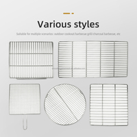 Grilles de barbecue personnalisables en acier inoxydable 304 de qualité alimentaire