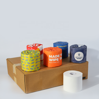 Vente en gros pas cher papier toilette en bambou 3 plis biodégradable de marque privée ultra doux
