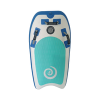 Fabricant OEM planche à pagaie gonflable SUP bodyboard remorquable à point de chute avec accessoire de planche de surf au genou