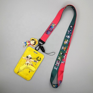 28 Estilos de Estuches para Tarjetas de Anime, Cordón para Tarjetas, Cordón para Llaves, Porta Tarjetas de Cosplay, Correas para el Cuello, Llaveros, <span class=keywords><strong>Luffy</strong></span>, <span class=keywords><strong>Zoro</strong></span>, Ace - Product Image 6