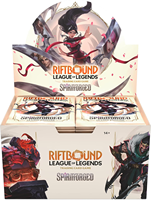 Vente en gros SHININGSOUL Riftbound League of Legends TCG Spiritforged Booster Display Trading Card Game Card Box English
