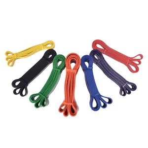 Wholesale High Quality 208CM Natural Latex Heavy Duty Pull Up Resistance Bands for Home Gym