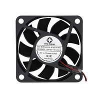 Ventilateur de refroidissement sans balais DC 60x60x15mm, ventilateur à cadre carré pour équipement de sécurité, CCTV DVR et appareils électroniques