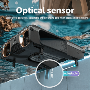 Solar-powered Pool Cleaning Robot With <b>Floating</b> Surface Skimmer, Suitable for of Swimming Pools and Fish Ponds. X1 Pro - Product Image 3