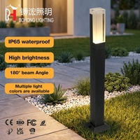 Lampes solaires de jardin à LED modernes, populaires, étanches IP65, en aluminium, à intensité variable, pour l'extérieur
