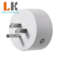 Boîtier intelligent Wi-Fi sans fil standard US 54*54*51mm avec minuterie et contrôle à distance via application mobile