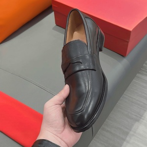 Mocasines de Alta Calidad, Modernos y a la Moda, Discretos y Lujosos, Tacón Bajo Antideslizante, Cómodos y Transpirables, Ferragamos - Product Image 6