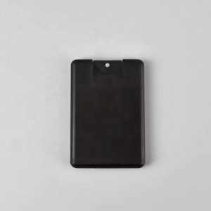 Wholesale 20 ml White Black Transparent <b>Plastic</b> Credit Card Flat <b>Pocket</b> Perfume Spray Bottle - Product Image 2