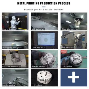 Impresión 3D de Metal SLM Integrada con Diseño de Modelos y Mecanizado de Precisión para Piezas Terminadas Personalizadas de Aluminio y Titanio - Product Image 6
