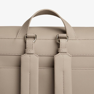 Sac à dos de voyage imperméable en <span class=keywords><strong>cuir</strong></span> PU pour maman et femmes enceintes, fermeture éclair, portable, <span class=keywords><strong>cuir</strong></span> végétalien personnalisé - Product Image 3