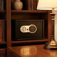 Mini Digitaler Safe mit Elektronischem Schlüsselschloss Massiver Stahl Diebstahlsicherer Tresor für Hotels Geschäftsführerbüros Großeinkauf