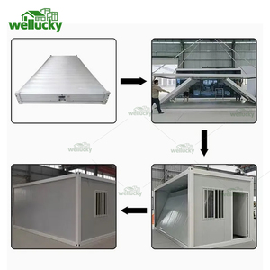 Căn hộ gói container Nhà Kinh Tế <span class=keywords><strong>Modular</strong></span> xây dựng cho xây dựng trại và lưu trữ Tiết kiệm 50% trên chi phí vận chuyển - Product Image 3